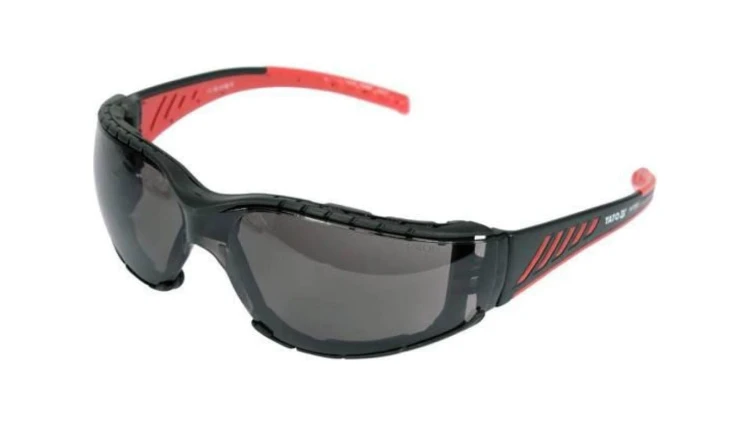 OKULARY OCHRONNE SZARE, KOMFORT+