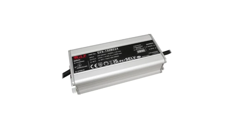 Zasilacz hermetyczny IP67 do oświetlenia LED 12V 12,5A 150W wodoodporny GLP