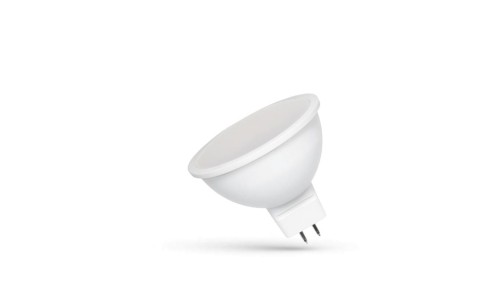 LED MR16 12V 6W SMD WW z MLECZNĄ SZYBKĄ SPECTRUM +