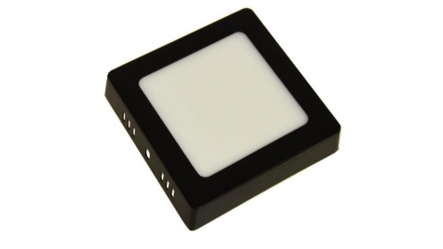 Panel led Gerry 6W 230V 4000K czarny.