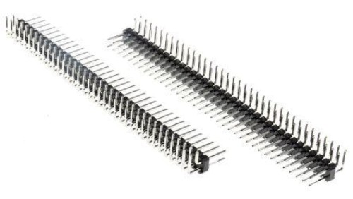Złącze szpilkowe 72-pinowe raster: 2.54mm 2-rzędowe RS PRO Przepust 1.0A 650.0 V. /10szt./