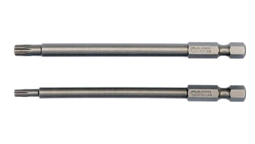 BIT, GROT DŁUGI TORX SECUR 2 SZT.T15*100MM T27*100MM