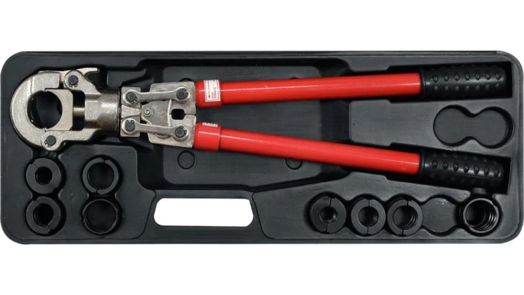 PRASKA HYDRAULICZNA RĘCZNA DO ZACISKANIA ZŁĄCZEK PEX-AL-PEX