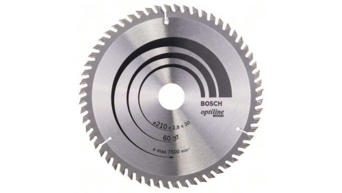 PIŁA TARCZOWA H OPTILINE WOOD 210*2,8*30/60Z