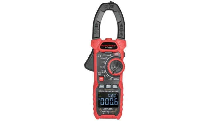 Cyfrowy miernik cęgowy Habotest HT208D
