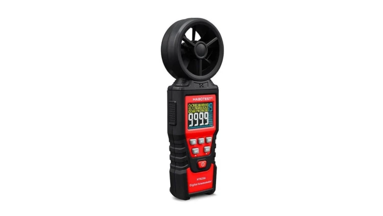 Cyfrowy anemometr miernik prędkości wiatru Habotest HT625A