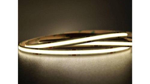 UQS-COB-8W-NW-24V-5m Profesjonalna Taśma LED typu COB, 8W 320 chips/m, CRI 90, 24V, biala neutralna, 4000K, IP20, 5m