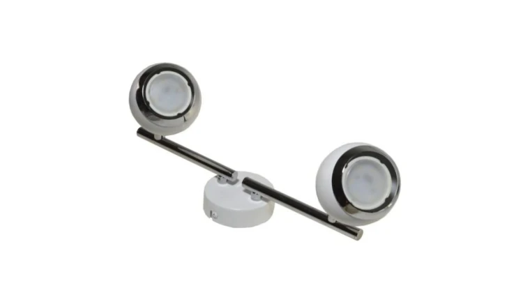 Lampa spotlight Kynis 2xGU10 biała