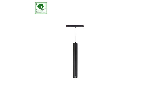 SYSTEM SHIFT - HANGIT oprawa zwis na szynoprzewód 40x297 (935mm kabel) 12W 25st czarny 5 lat gw.