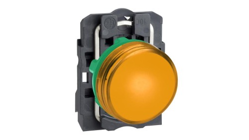 LAMPKA SYGNALIZAC. 110-120V LED POMARAŃ.