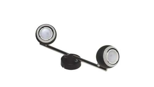 Lampa spotlight Kynis 2xGU10 czarna
