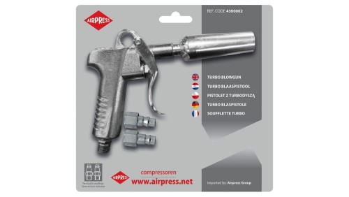 PISTOLET DO PRZEDMUCHU Z TURBODYSZĄ