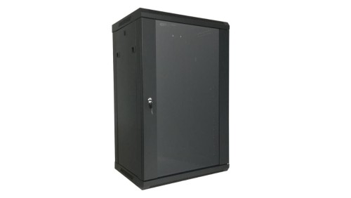 Szafa RACK TELCOLINE 18U/19 cali, 600x450 mm, czarna