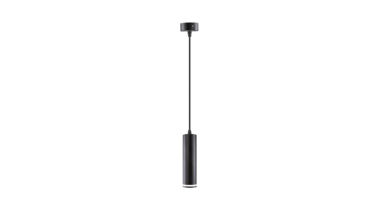 MADARA MINI RING GU10 ZWIS BAZA 230V IP20 fi55*200mm CZARNY kabel 1m