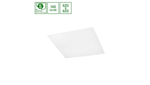 ALGINE PANEL BACKLIGHT 30W WW 230V 120st IP20 620x620x32 BIAŁY UGR19 5 lat gw.