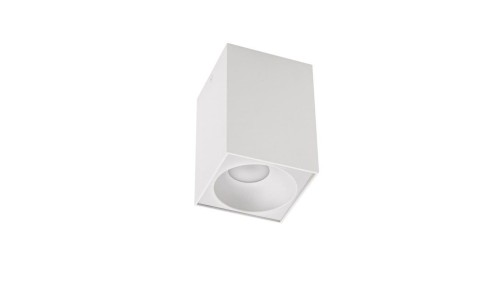 CHLOE ELEMENTO NATYNKOWA GU10 250V IP20 95x95x138mm BIAŁY kwadrat.
