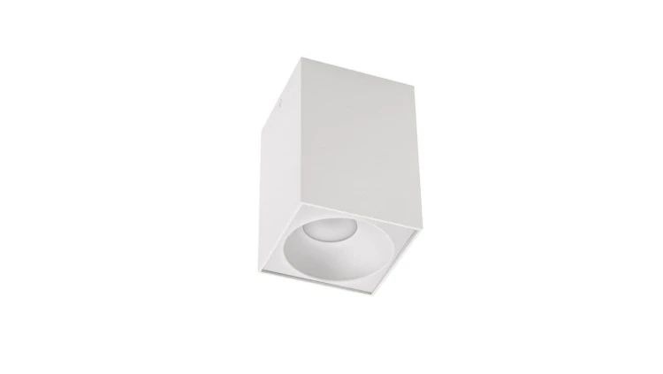CHLOE ELEMENTO NATYNKOWA GU10 250V IP20 95x95x138mm BIAŁY kwadrat.