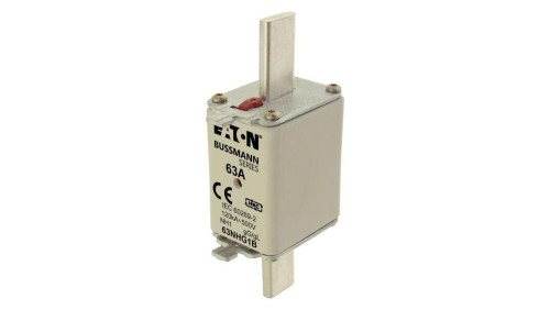 NH FUSE 63AMP 500V gG SIZE 1 DUAL IND
