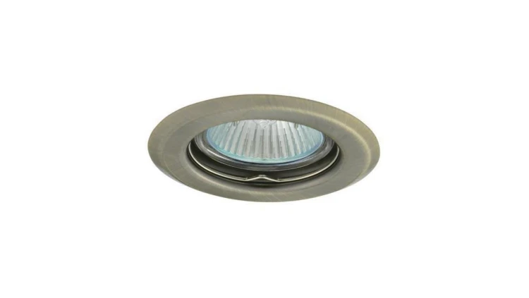 Kanlux oprawa sufitowa wpuszczna ARGUS CT-2114-BR/M, mosiądz matowy, nieruchoma, stal