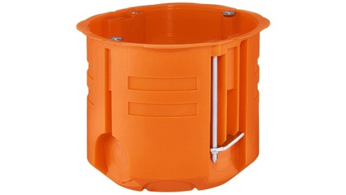 Puszka p/t fi:60 do nidy z wkrętami, głęboka 75 szt.