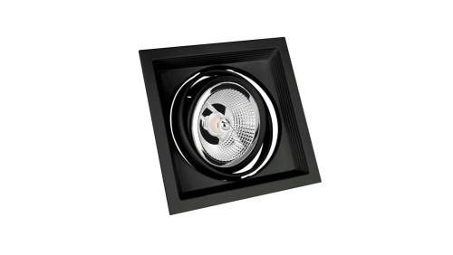 MDD MAXI UNO GU10 X 1 AR111 250V IP20 186x186x43mm CZARNY