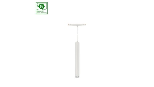 SYSTEM SHIFT - HANGIT oprawa zwis na szynoprzewód 40x297 (935mm kabel) 12W 25st biały 5 lat gw.