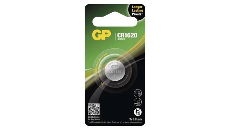 GP litowa bateria guzikowa CR1620 1BL /1szt./