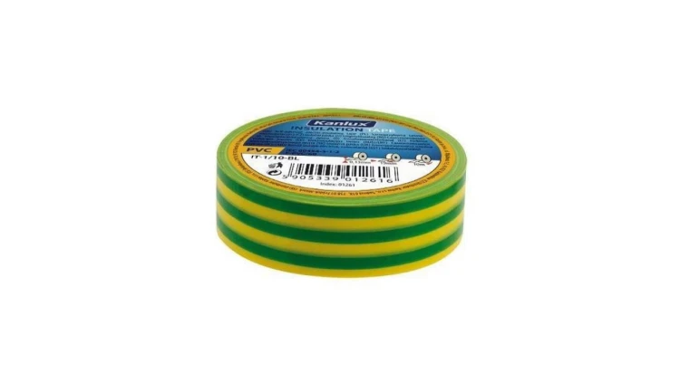 Taśma izolacyjna IT-1/20-Y/GN 20m/19mm, żółto/zielony