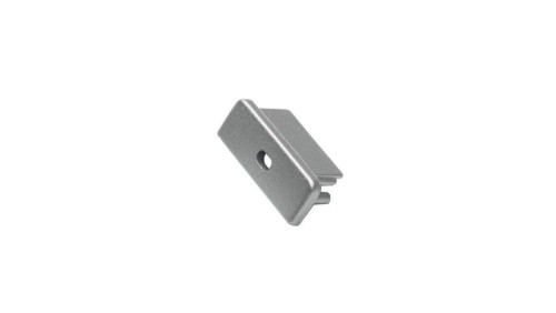 Zaślepka do profil Surface14 srebrna z otworem a2100040 /1szt/