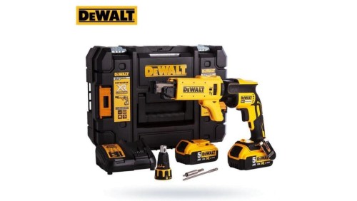 WKRĘTARKA AKUMULATOROWA DO G-K XR 18V 2*5,0AH LI-LON+DCF6201