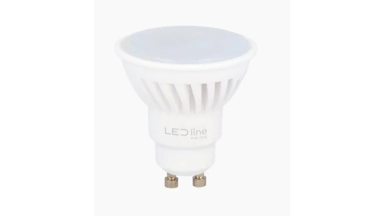 LED line PRIME żarówka LED GU10 10W 4000K neutralna 1400lm 140lm/w CERAMICZNA 5 lat gwar.