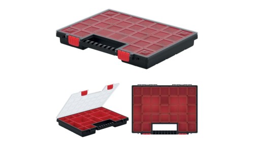 Organizer z wyjmowanymi pojemnikamii na narzędzia, akcesoria 399x303x50mm Kistenberg NORB 40