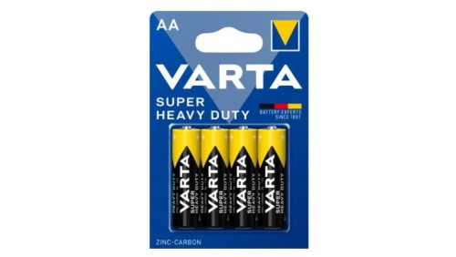 Baterie AA R6 Varta Super Heavy Duty paluszki cynkowo-węglowe zestaw 4szt