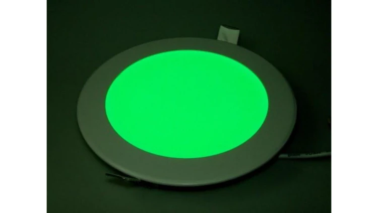 Panel led okragły Round 12W 230V zielony