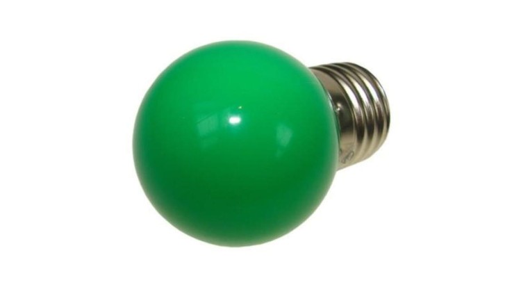Żarówka led Orvil E27 zielona