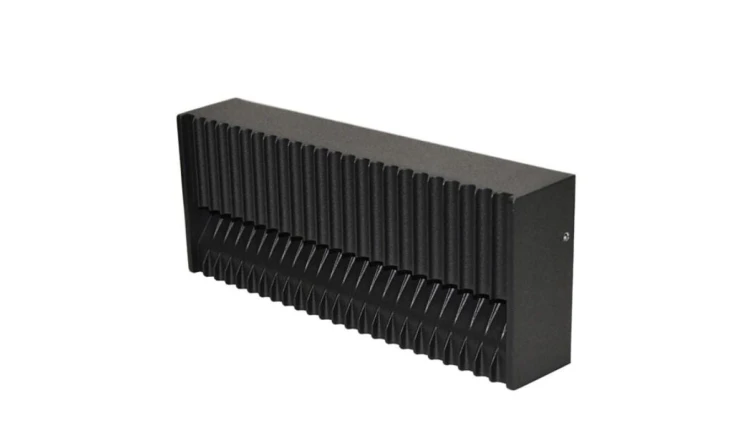 Oprawa elewacyjna Led Riva 13W czarna natynkowa