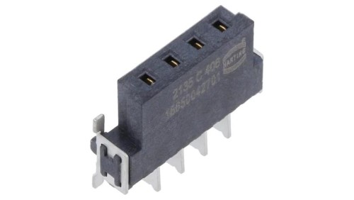15650042701333 Złącze: płytka-płytka żeńskie, P4 har-flex Power THT