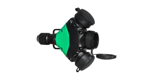 Rozgałęźnik gumowy 3x230V 16A IP44
