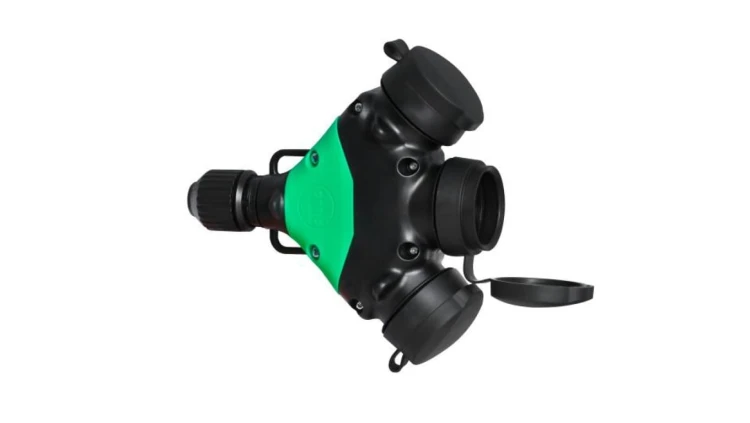 Rozgałęźnik gumowy 3x230V 16A IP44