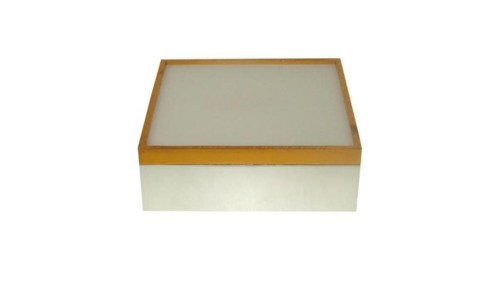 Panel led Sadok srebrno złoty 10W DW