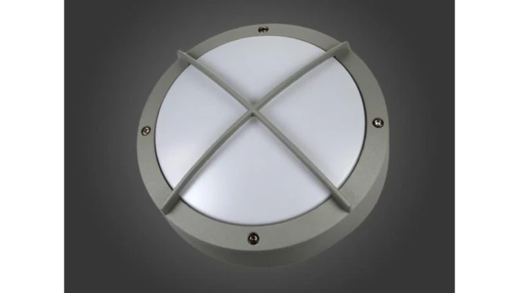 Oprawa elewacyjna LED Froda 12W WW szara