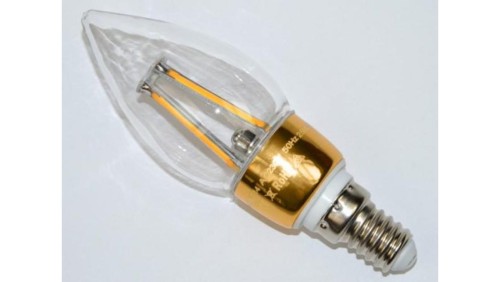 Żarówka LED Idwal E14 4W WW złota-
