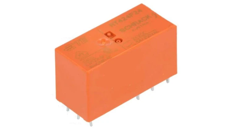 5-1393243-6 Przekaźnik: elektromagnetyczny DPDT Ucewki : 24VDC 8A 8A/30VDC