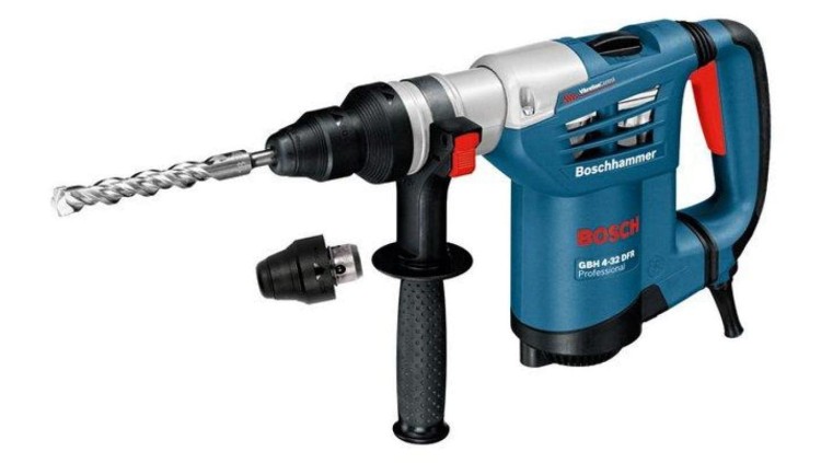 MŁOT UDAROWY OBROTOWY SDS+ GBH 4-32 DFR 900W SET+UCHWYT