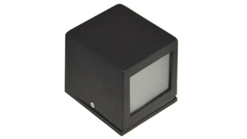 Oprawa elewacyjna LED Double 2*3W 4000K czarna IP5