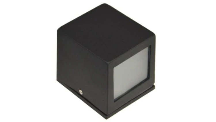 Oprawa elewacyjna LED Double 2*3W 4000K czarna IP5
