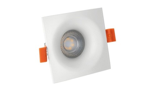 FIALE V GU10 OCZKO GU10 250V IP20 85x85x35mm BIAŁY kwadrat.