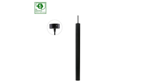CHLOE SLIM MR11 ZWIESZANA BAZA 250V IP20 40x500+1m kabel CZARNY regulowany kąt świecenia
