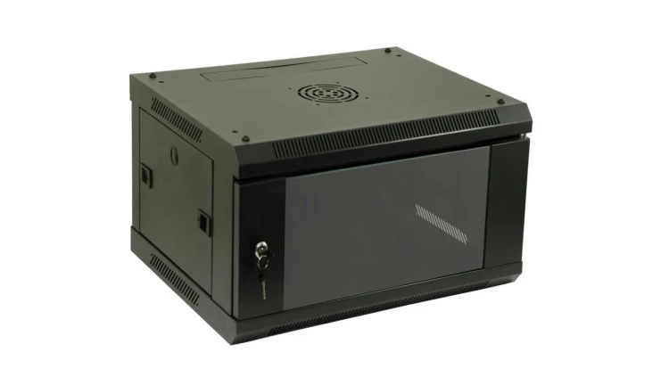 Szafa RACK TELCOLINE 6U/19 cali, 600x450 mm, czarna