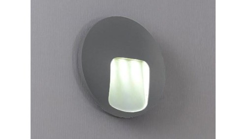 Oprawa elewacyjna LED Dacu 3W DW szara